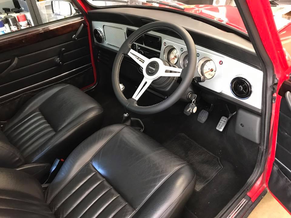 New steering wheel installed. Momo TYP AL36