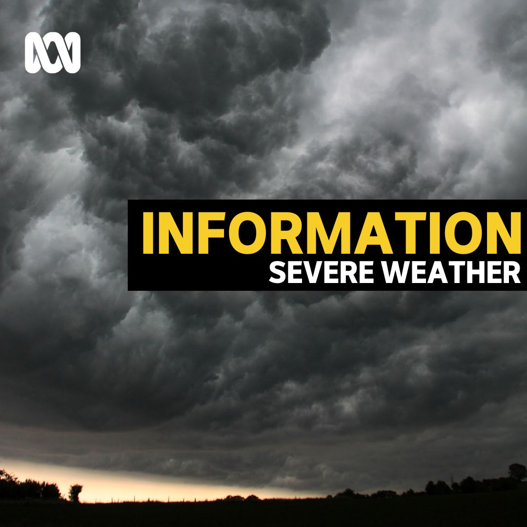 ABC - Severe Weatherℹ️ The Bureau of Meteorology has cancelled the ...