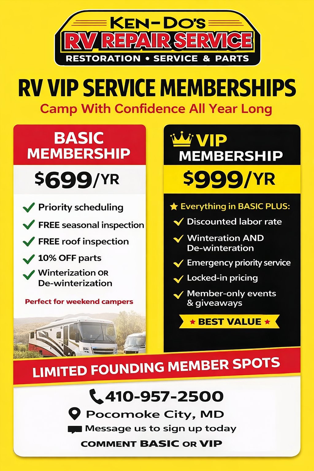 ⚠️ LIMITED LAUNCH – FIRST... - Ken-Do's RV Sales & Service | Facebook