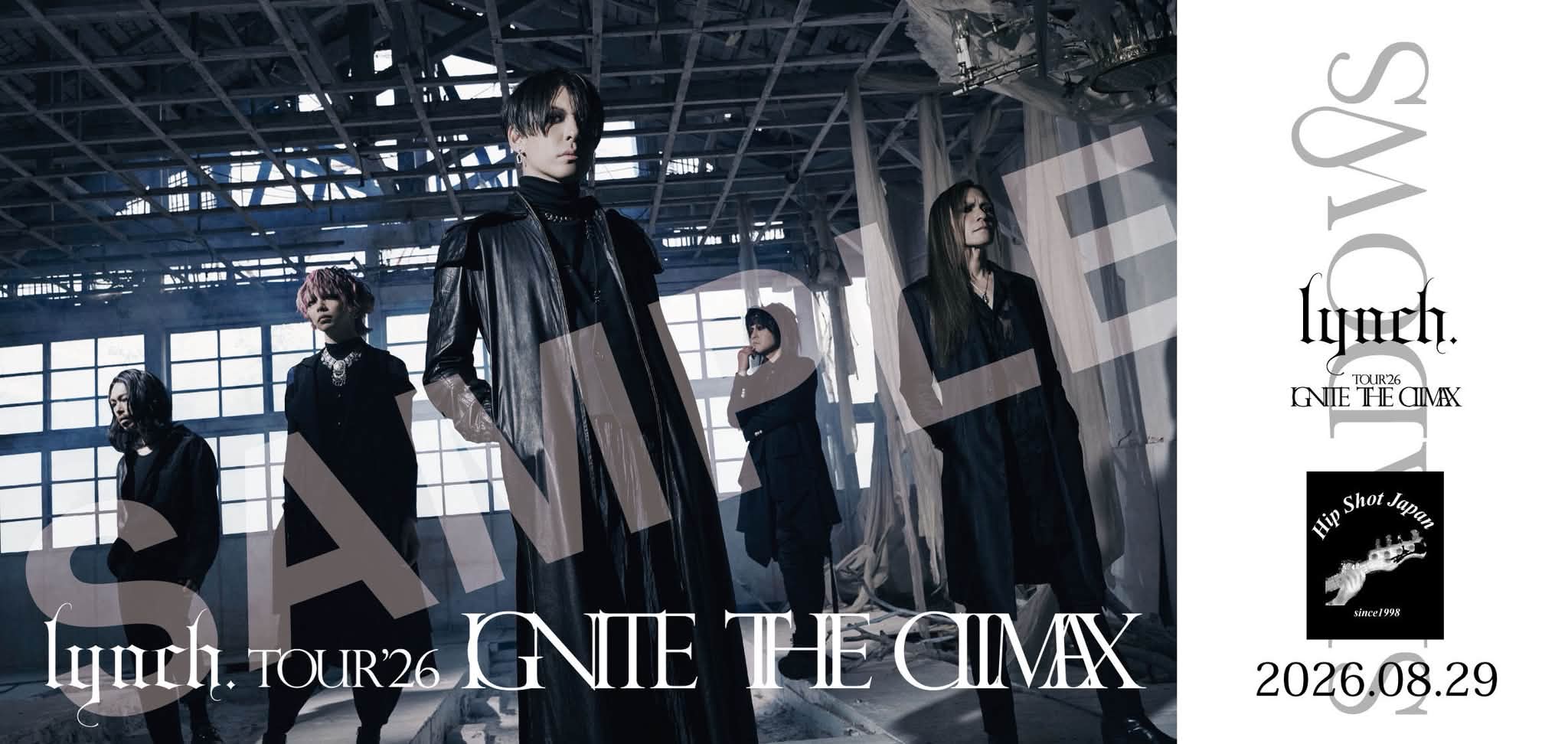 lynch 【リンチ】メンバー直筆サイン入りXⅢポスター lynch 【リンチ】メンバー直筆サイン入りXⅢポスター lynch 【リンチ