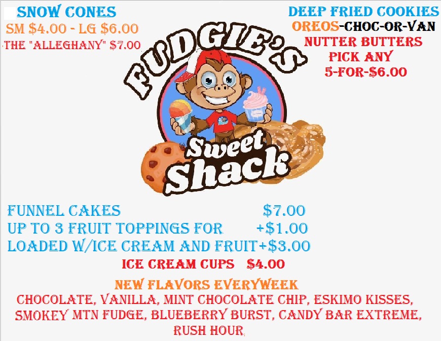 Fudgie's Sweet Shack | Sparta NC