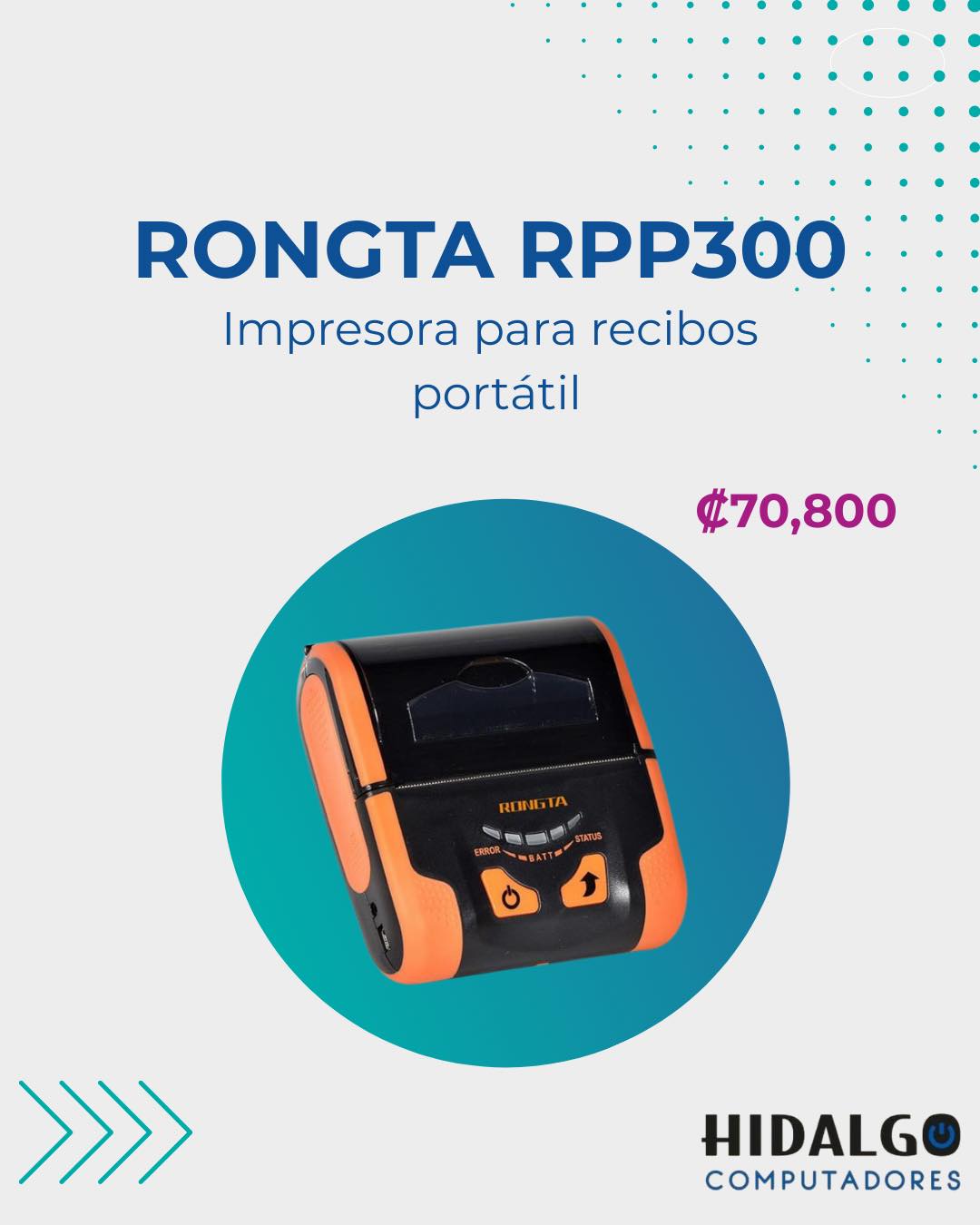 Computadores - La RONGTA RPP300 es la impresora portátil perfecta para ...