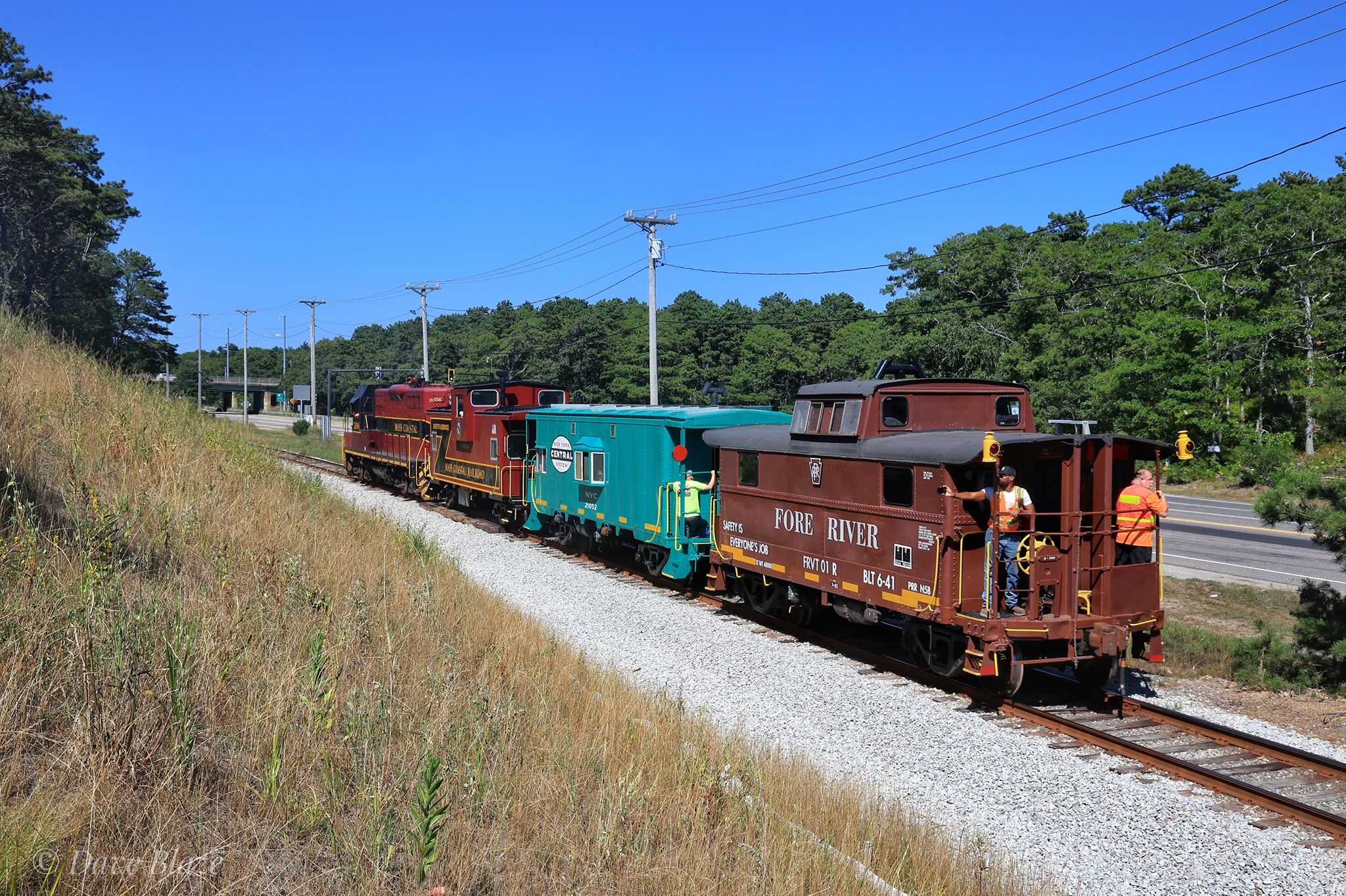 Dave - Caboose Train The Cape Cod Central / Mass Coastal Railroad ...
