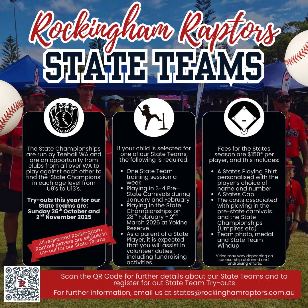 Rockingham Raptors Teeball Association | Safety Bay WA