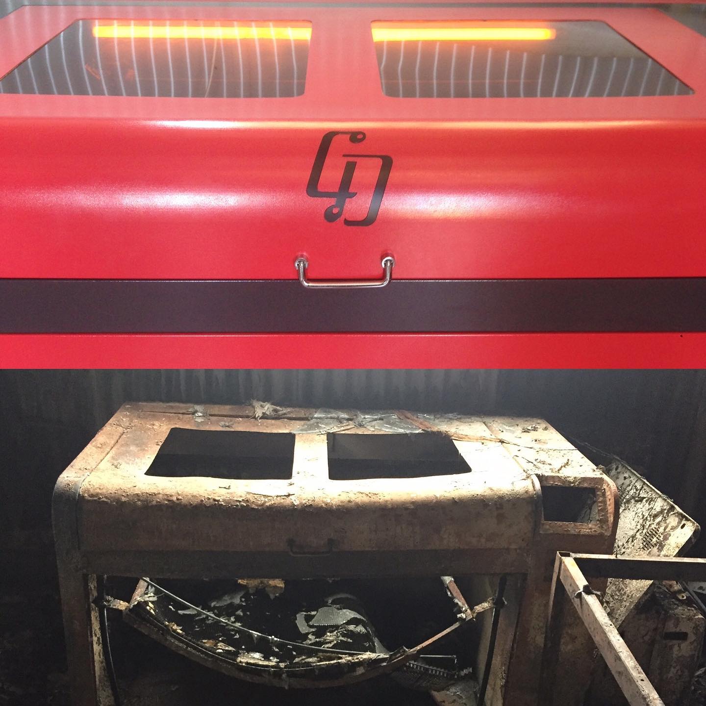Gaslite Design - Before / After All that’s left. The... | Facebook
