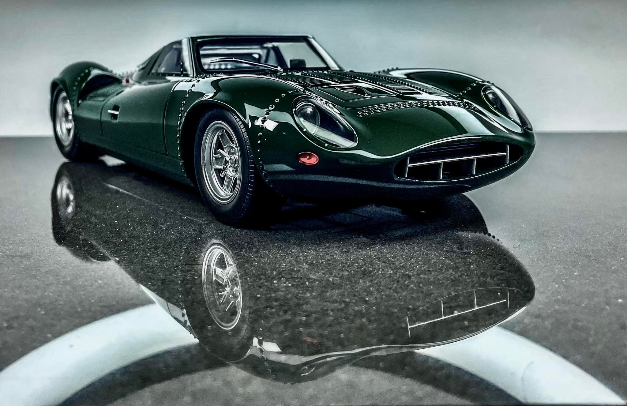 This 1/18 Jaguar XJ13 was released more than ten years ago. Still