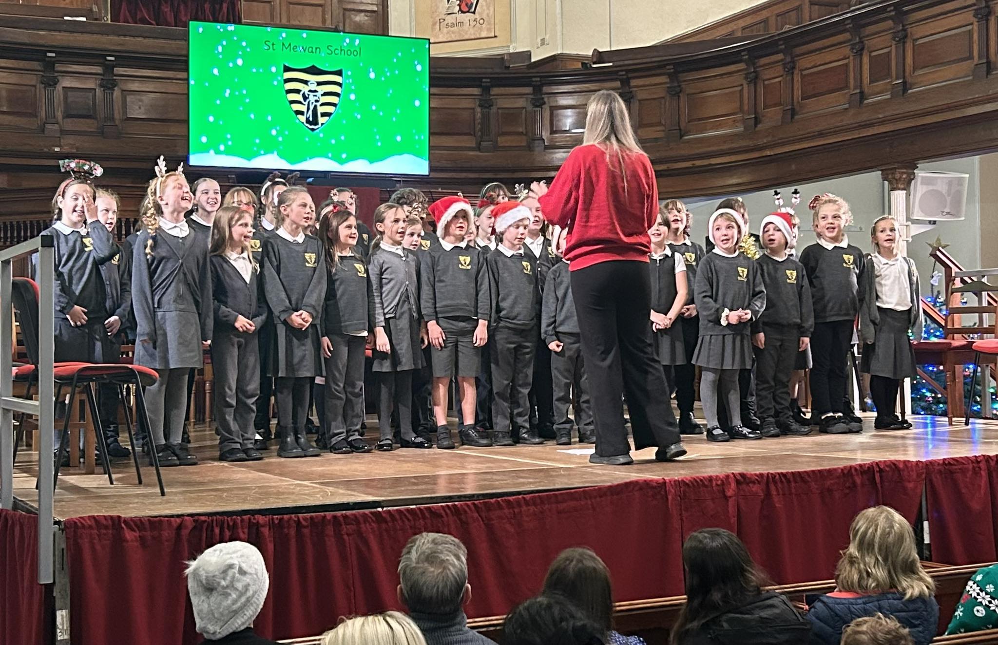 St - Christmas spirit filled the air on Friday night as our choir ...