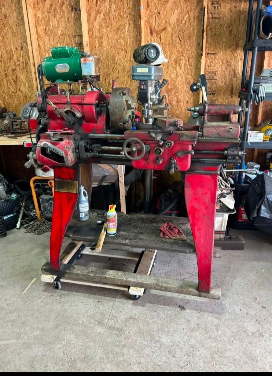 Lathe Maintenance Parts Manual South bend 10, 13, 14 1-2, 16, 16-24 inch CE3458