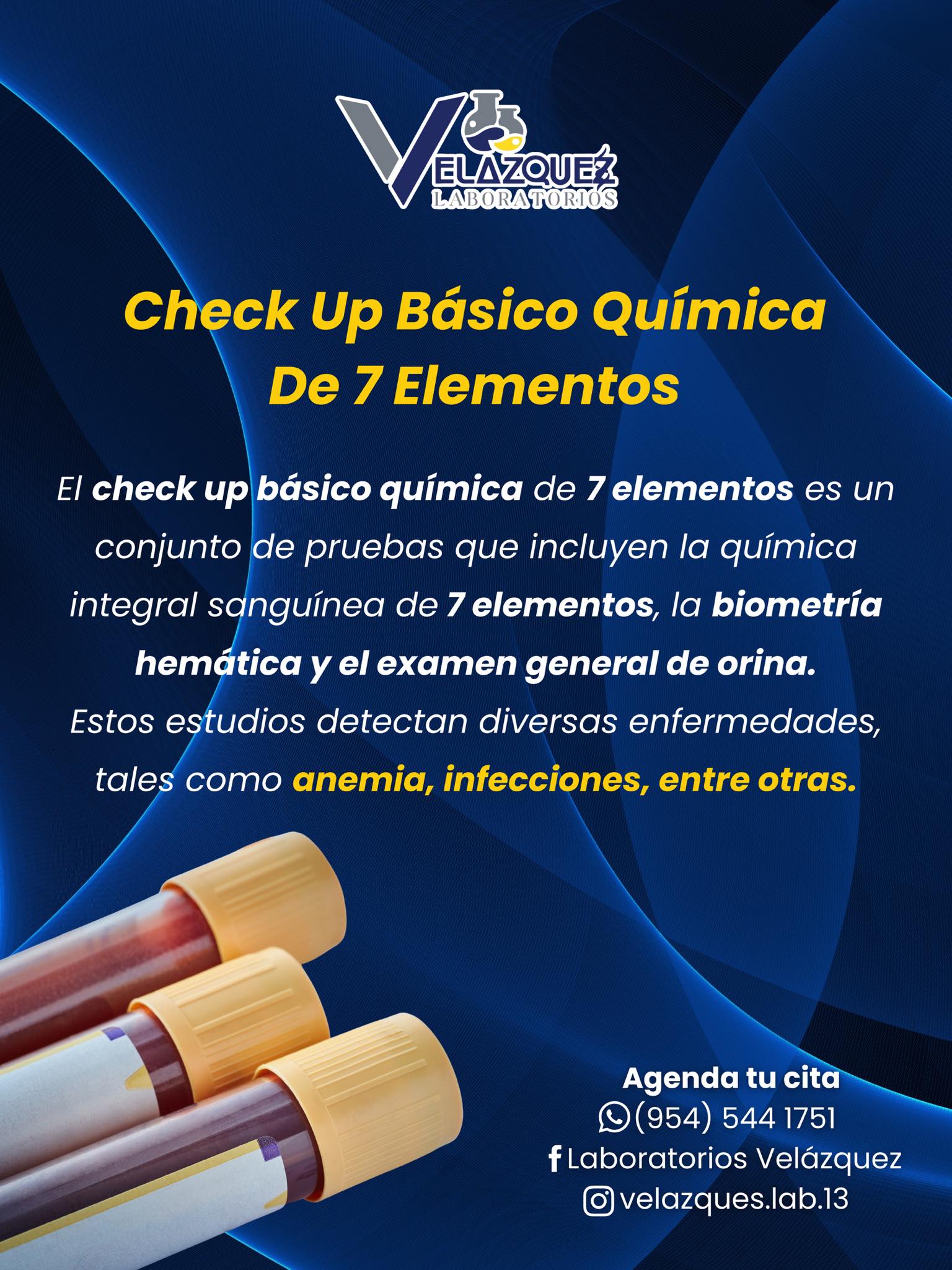 Velazquez - 🧪💙 CHECK UP BÁSICO – QUÍMICA DE 7 ELEMENTOS 💙🧪 El Check Up ...
