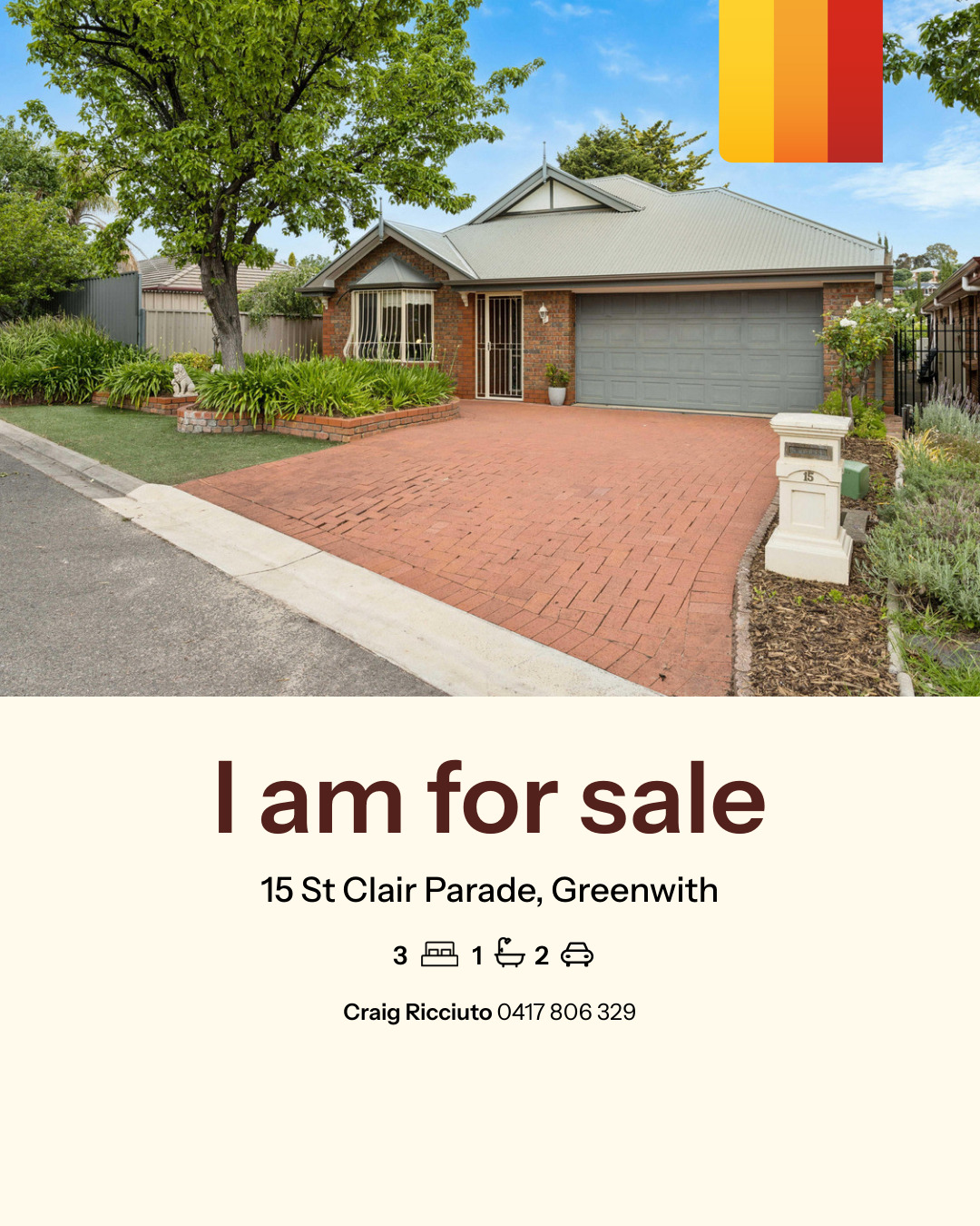 LJ - 𝗙𝗢𝗥 𝗦𝗔𝗟𝗘 15 St Clair Parade, Greenwith 3 Bed | 1 Bath | 2 Car Low ...