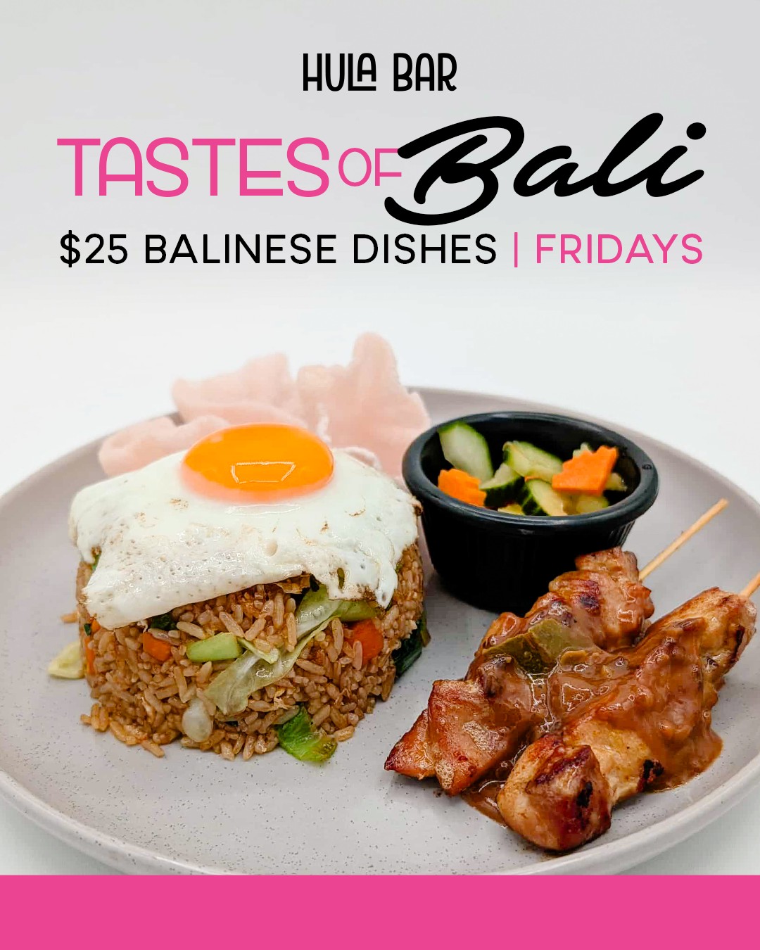 Hula Bar - $25 Balinese dishes from 12pm EVERY FRIDAY! 👏... | Facebook