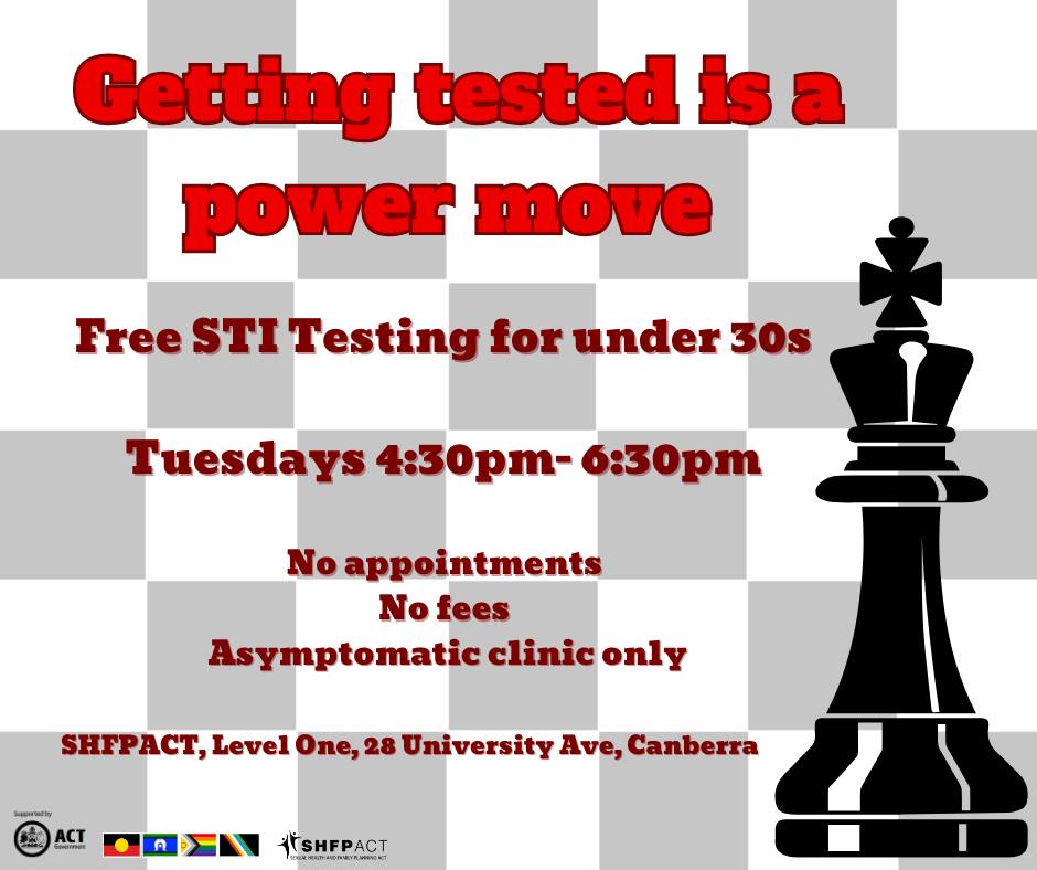 SHFPACT - ♟️Play smart, get tested regularly ♟️ We offer free STI ...