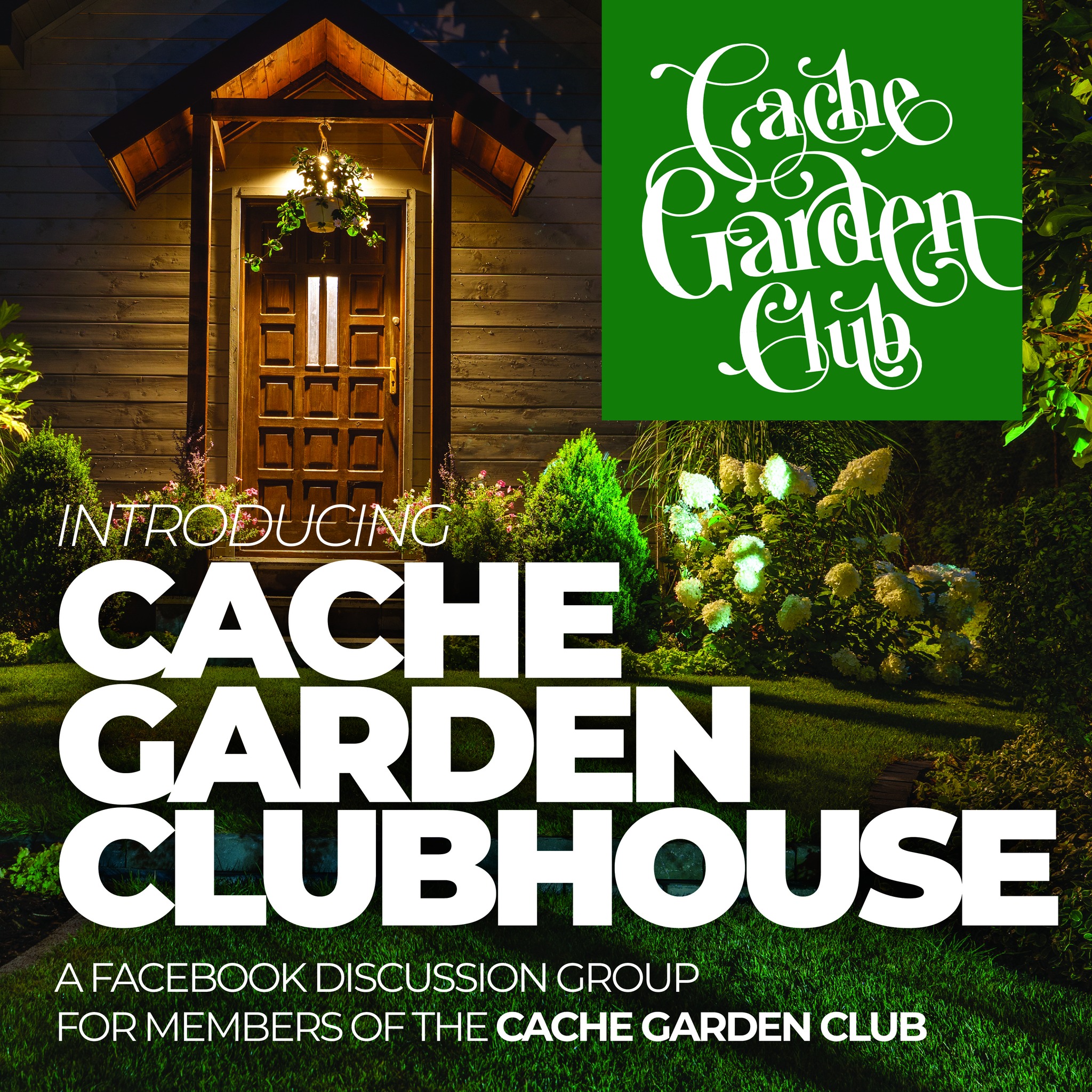 We're excited to announce our new... - Cache Garden Club