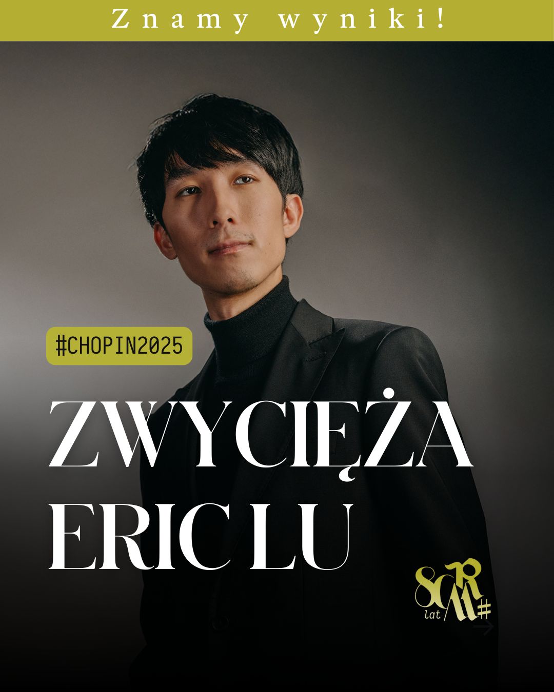 Ruch Muzyczny - 🎹 🔥 #Chopin2025 | WYGRYWA ERIC LU ‼️ Jury... | Facebook