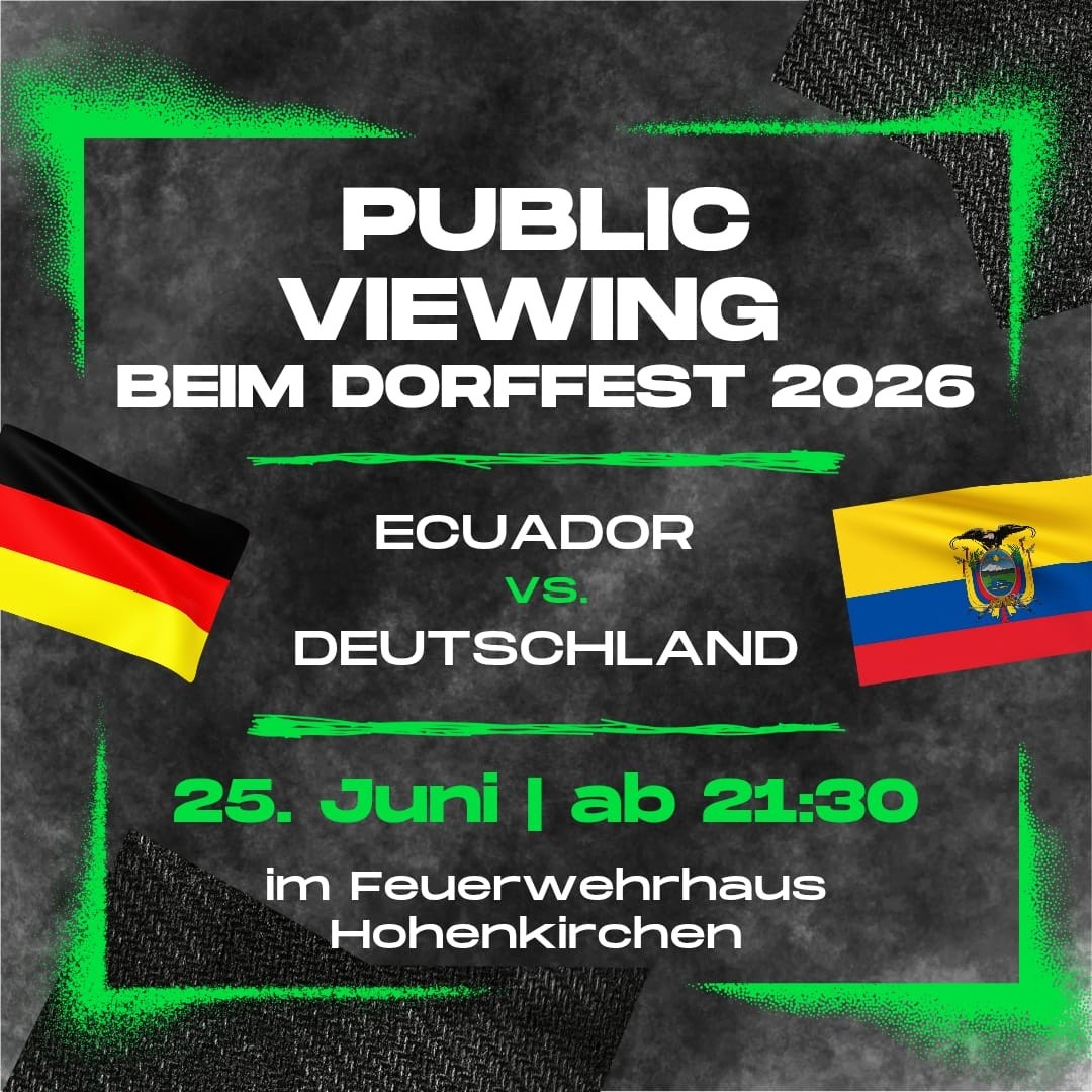 Am Donnerstag startet das Dorffest 2026 mit dem Kinderfest. Im Anschlu