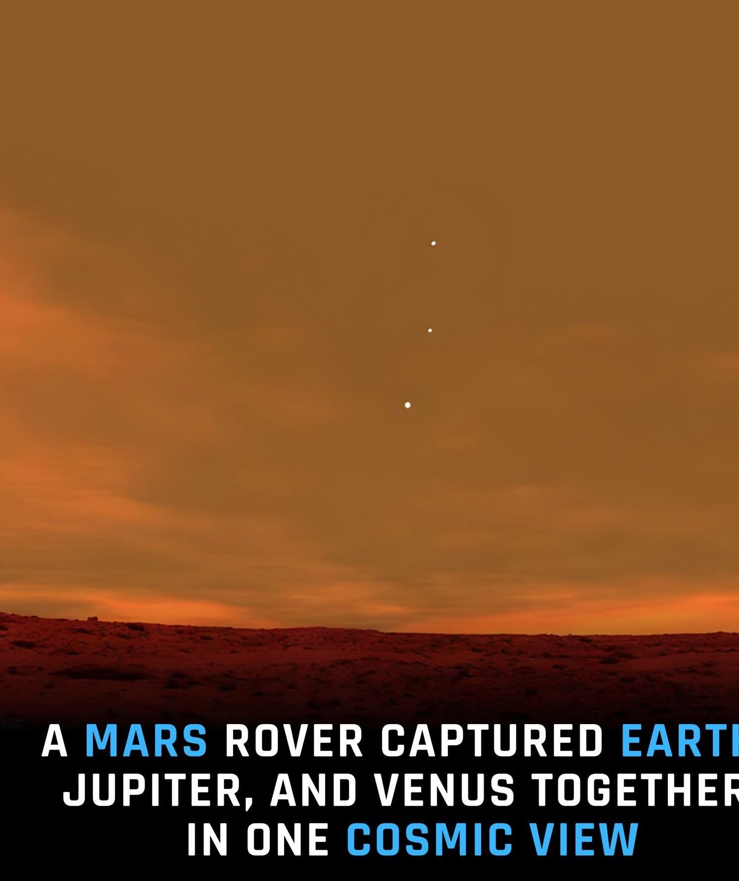 LFX - From the surface of Mars, astronomers have captured... | Facebook
