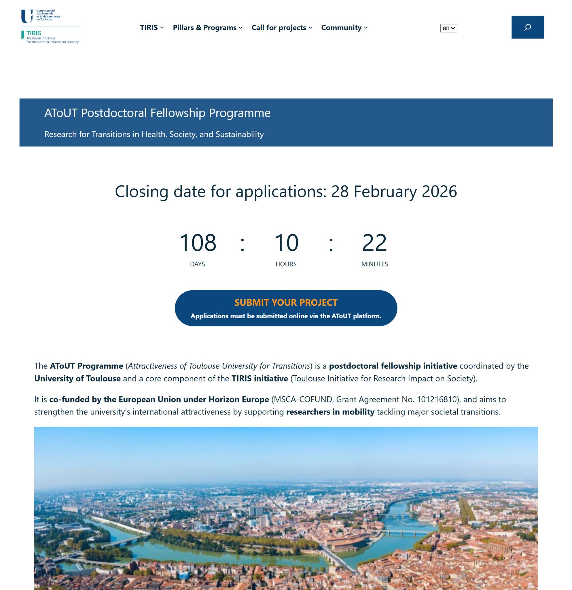 Scholarships - Toulouse University is recruiting 44... | Facebook