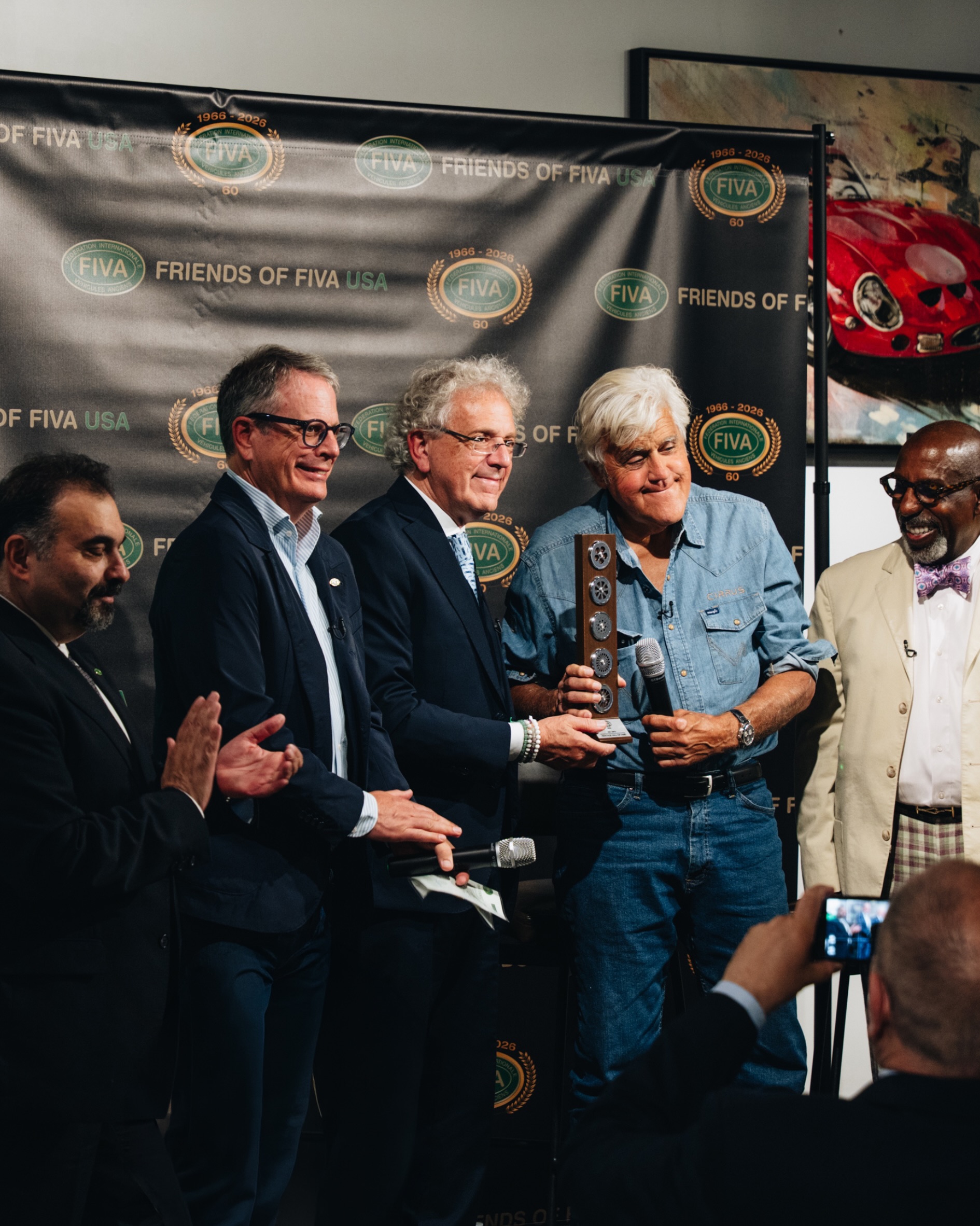 Porsche Club of America was honored to be present for Jay Leno