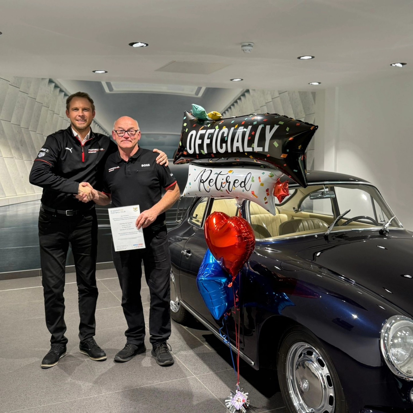 🎉 A True Legend Retires – Alan... - Porsche Centre Perth UK | Facebook
