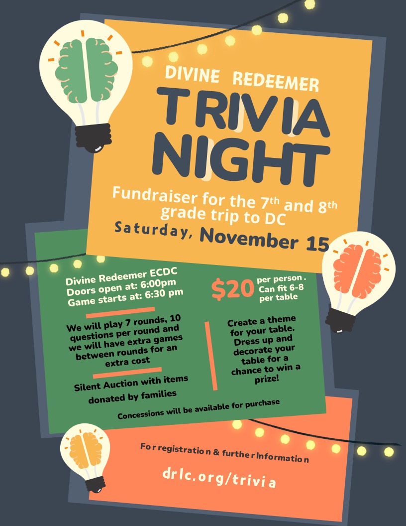 Divine - 🧠 Join us for the 1st ever TRIVIA NIGHT at DR! It’s happening ...
