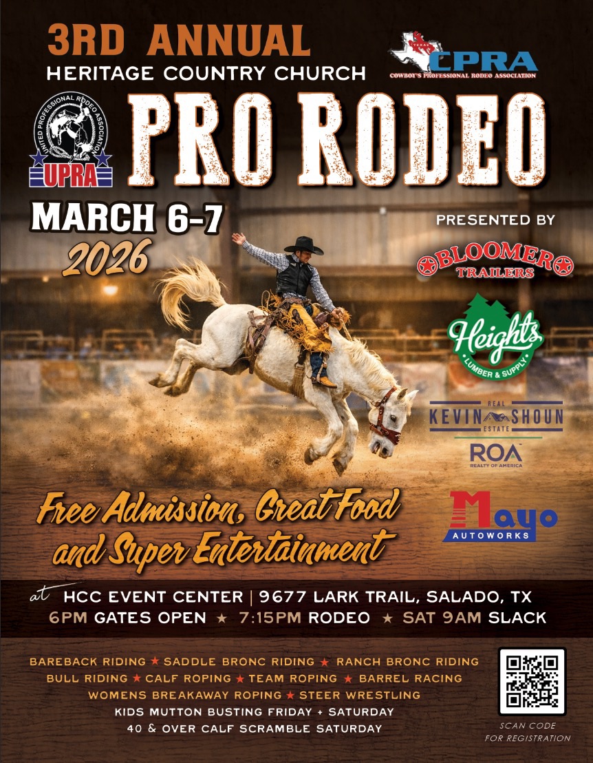 3rd Annual HCC Pro Rodeo - FRIDAY AND SATURDAY