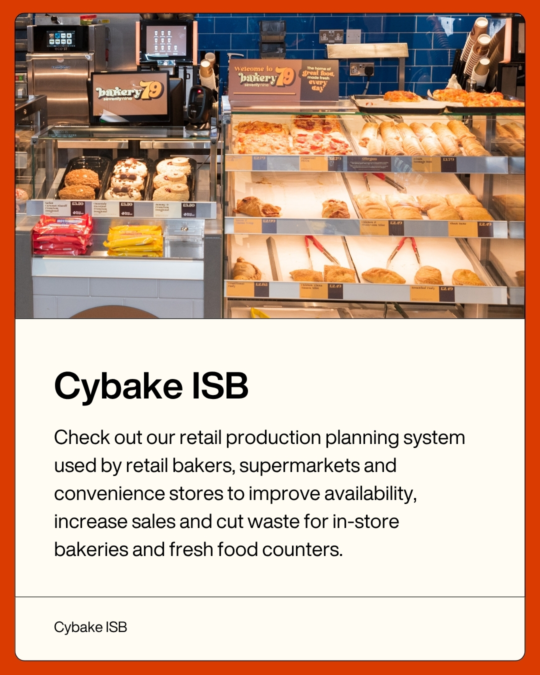 Cybake bakery software | York