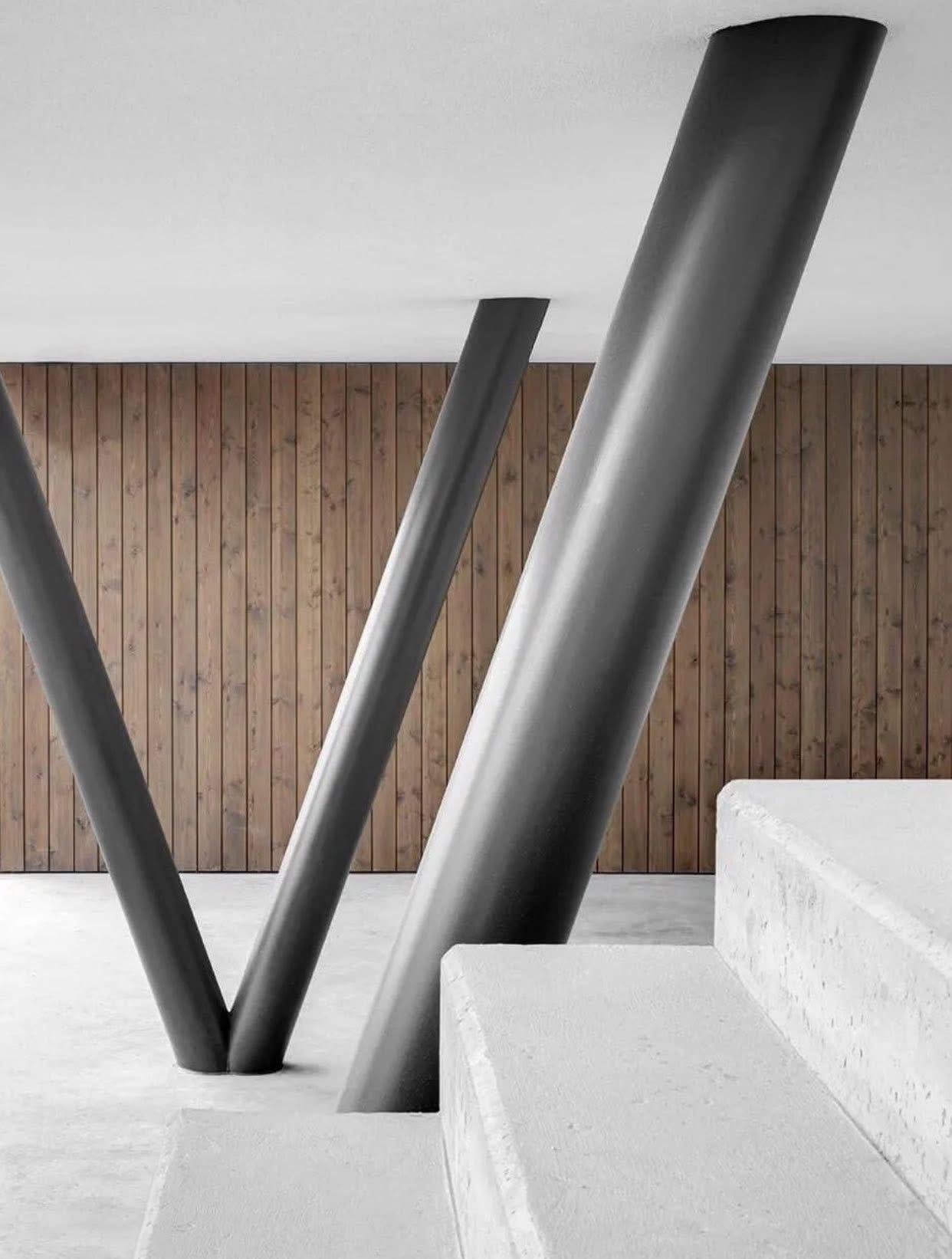 Slanted Columns... - Design + Build powered by designosaur | Facebook