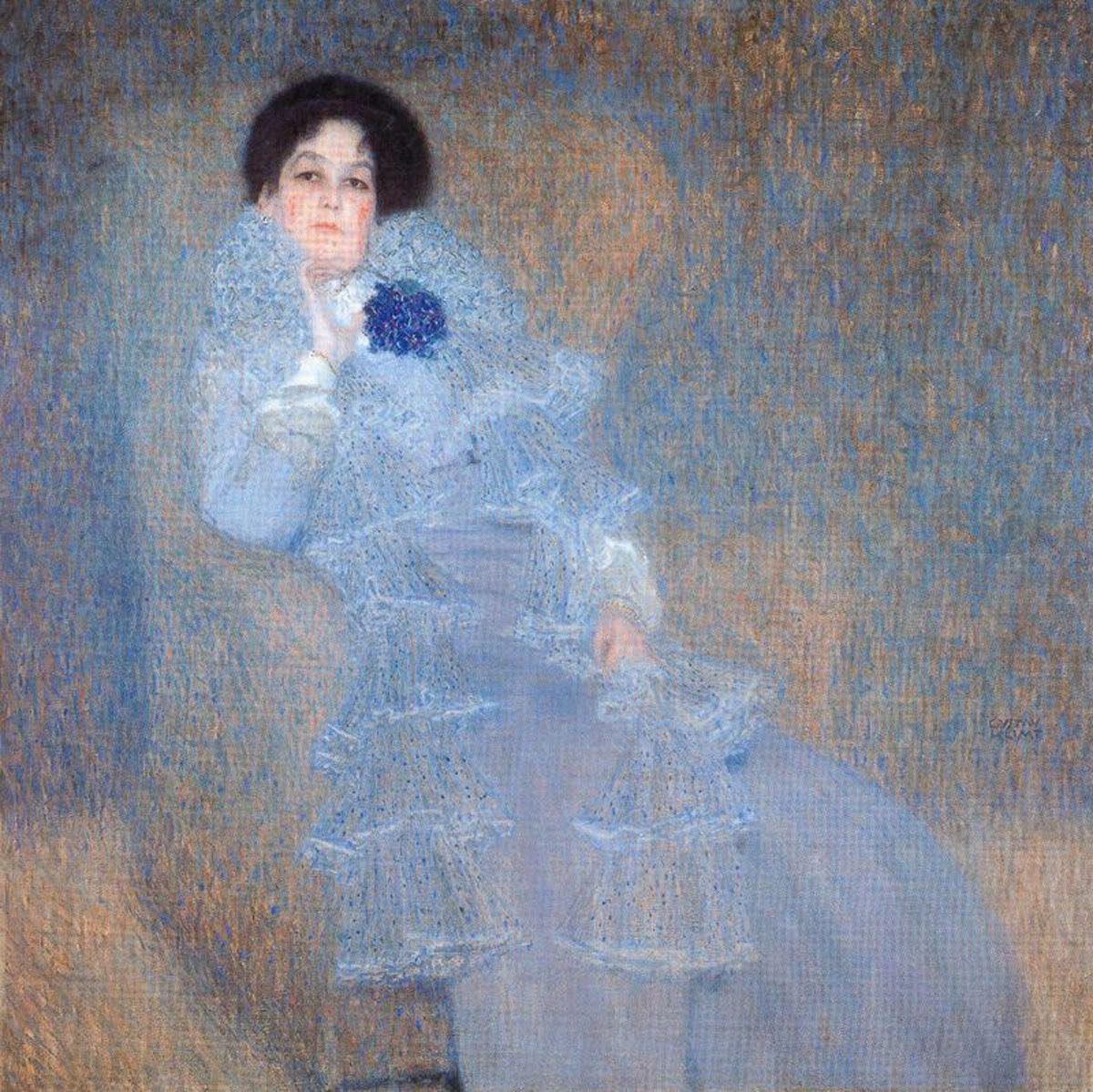 Gustav Klimt - Portrait Of Marie Henneberg - 1902 (oil on canvas