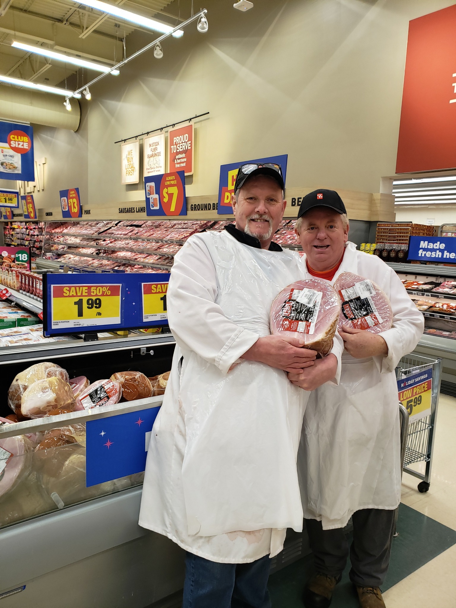 Atlantic - What a team! Our Meat Cutters, Russell and Kevin have a ...