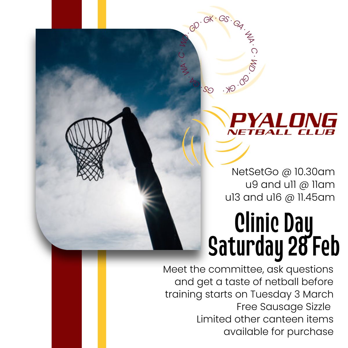 REGISTRATIONS ARE NOW OPEN!!!... - Pyalong Netball Club | Facebook