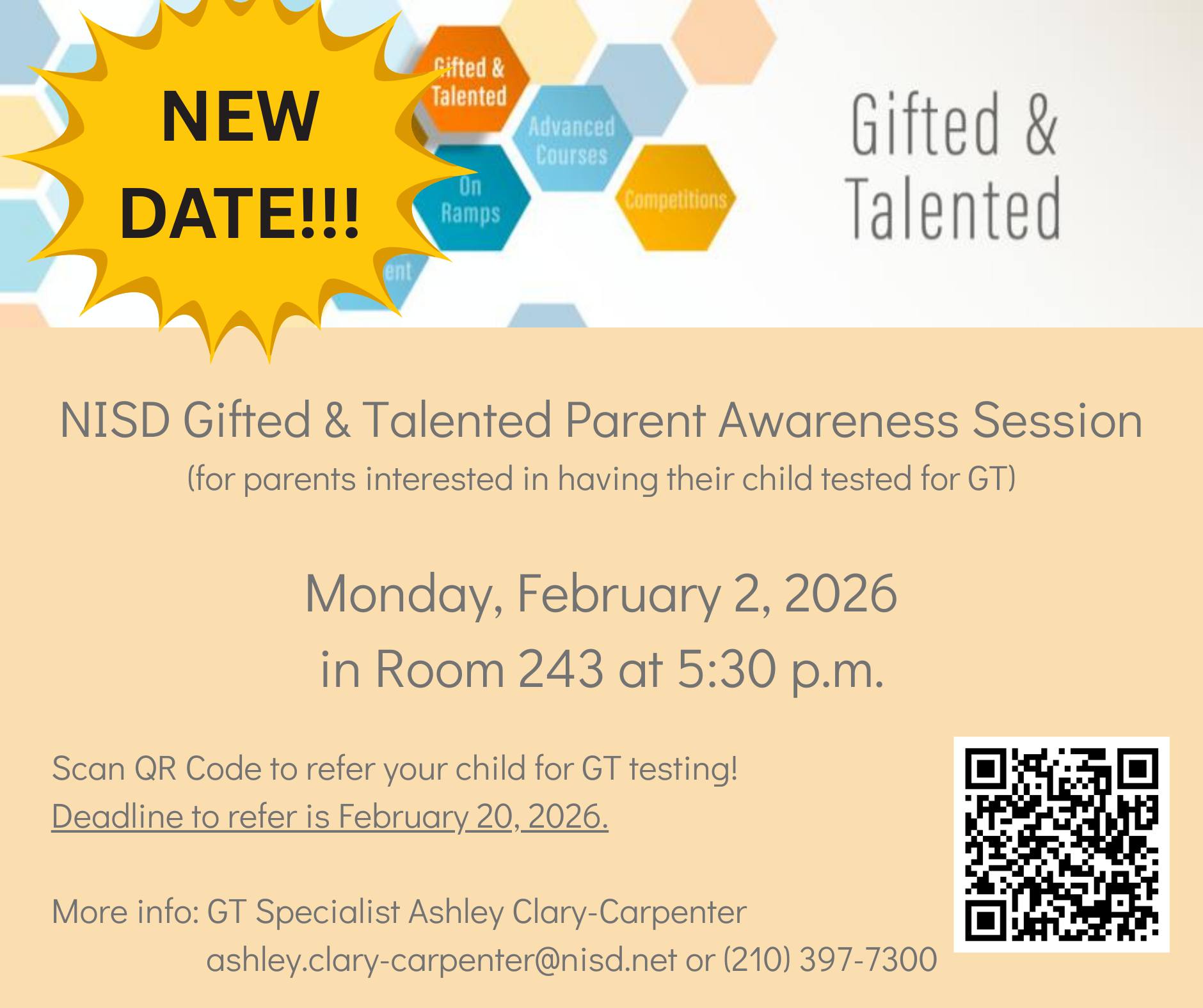Coke - Interested in having your child tested for NISD's Gifted and ...