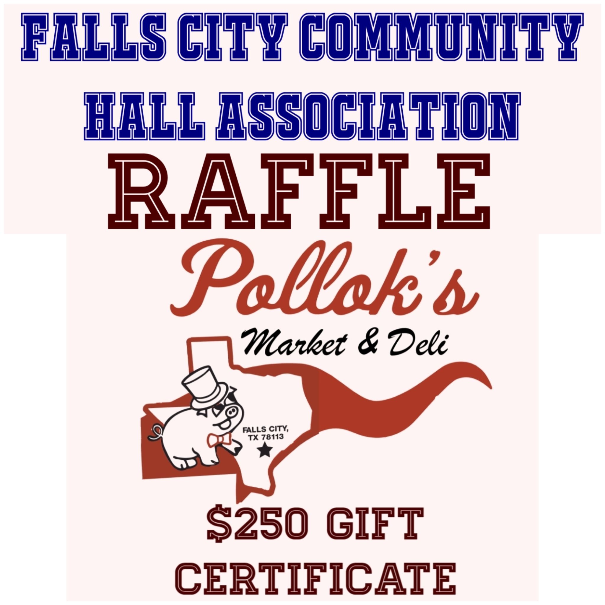 Get Your Raffle Tickets for... - Falls City Community Hall | Facebook