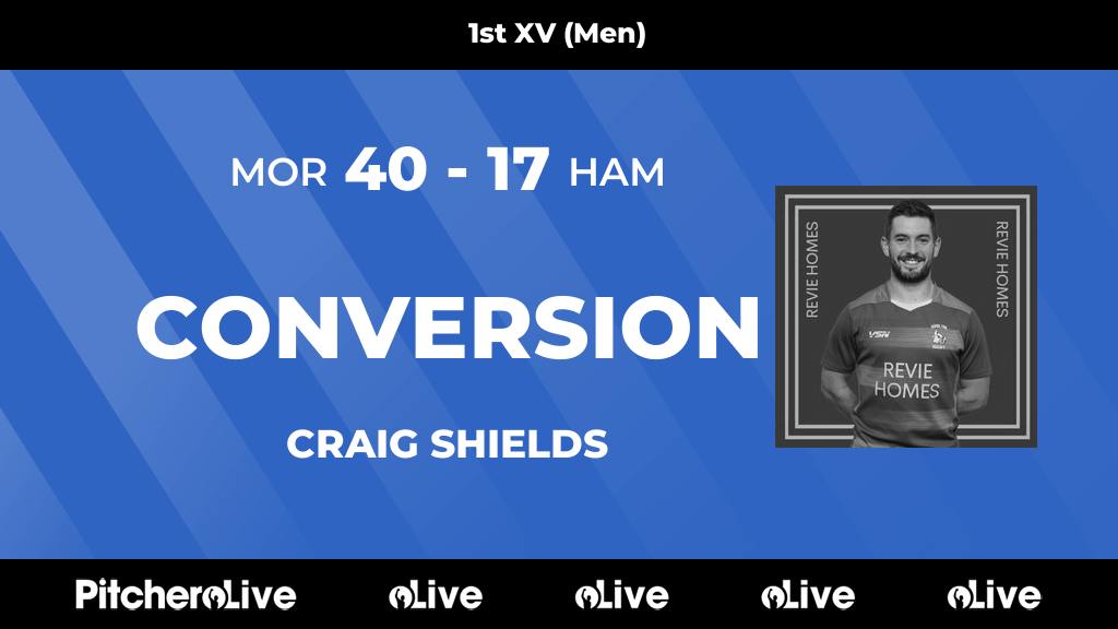 Hamilton - 78': Craig Shields kicks a conversion for Hamilton Bulls 🙌 # ...