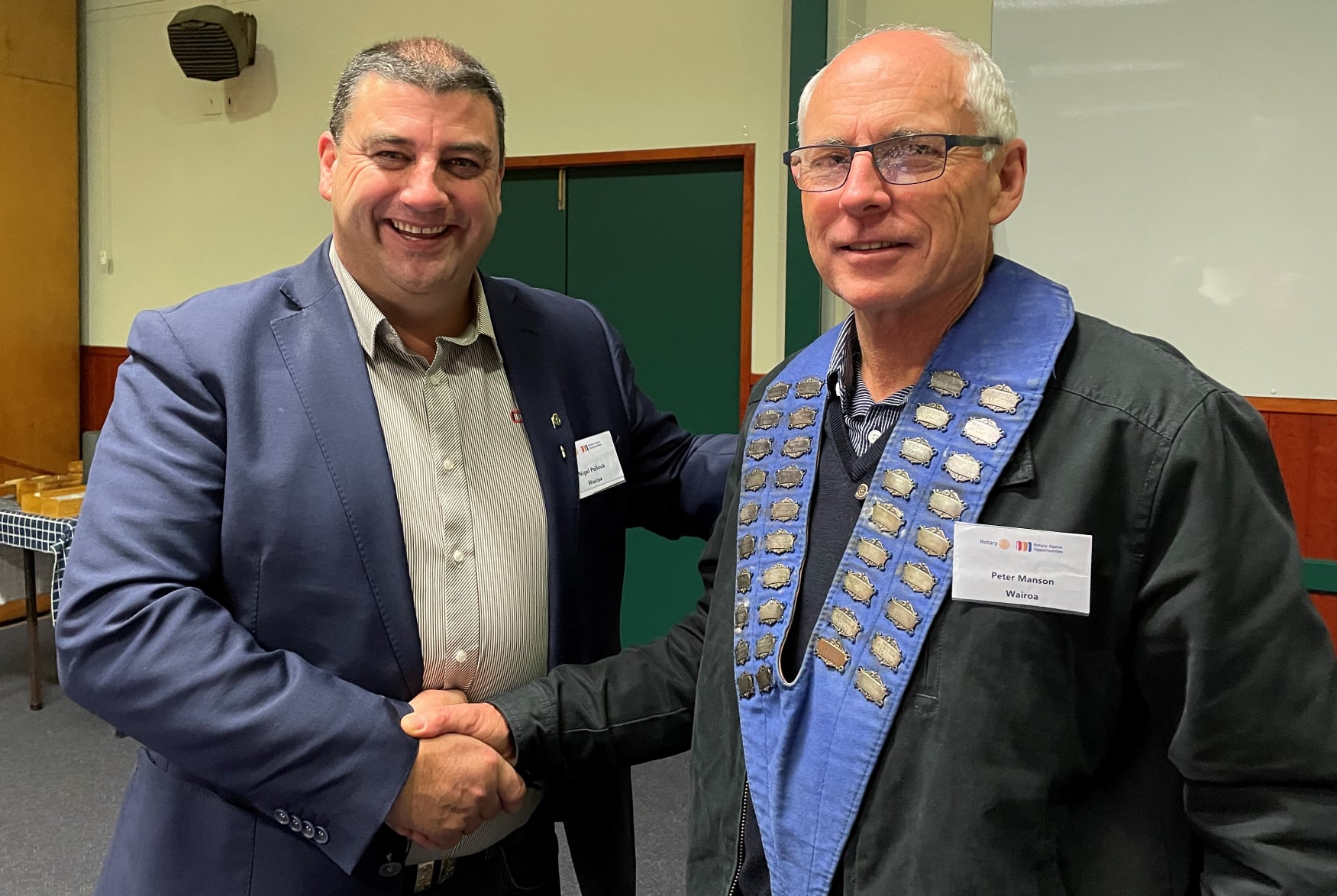 Introducing Peter Manson, incoming... - Wairoa Rotary Club