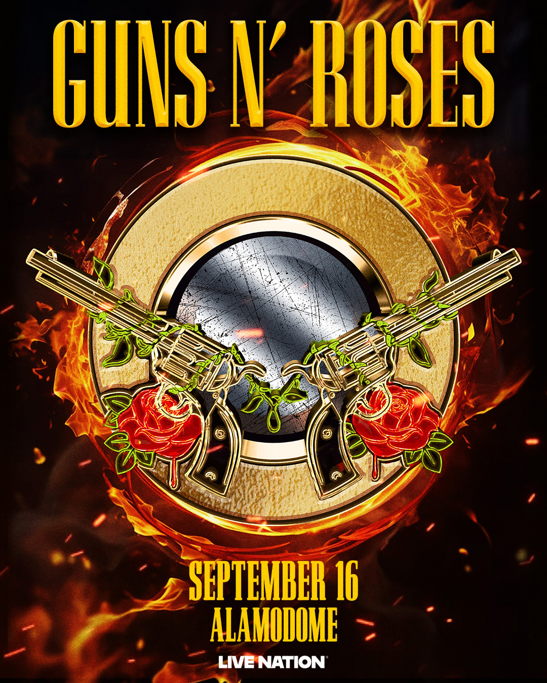🌹🎸 Welcome to the jungle, San Antonio! Guns N' Roses is bringing