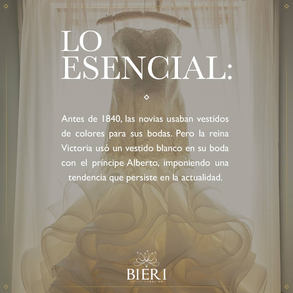 La reina Victoria supo marcar... - Bieri Occasion Design