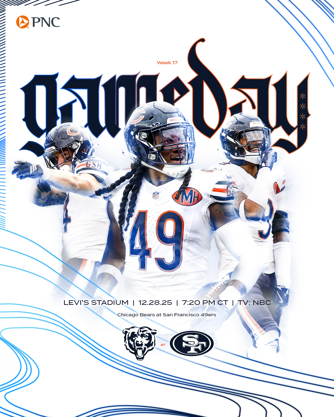 Chicago Bears - Primetime in the Golden State 🤩 | Facebook