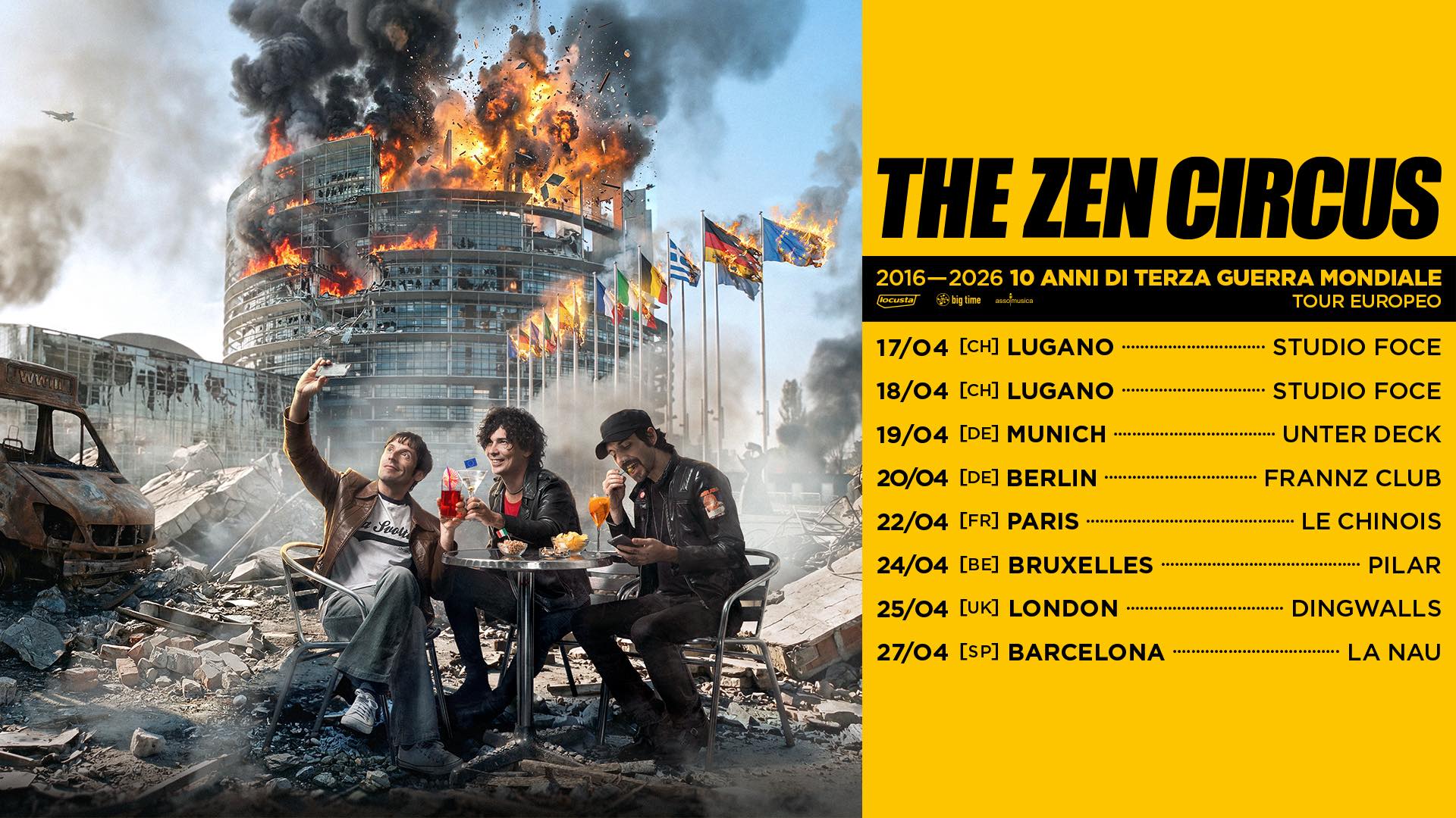The Zen - Biglietti disponibili ora: https://www.locusta.net/the-zen ...