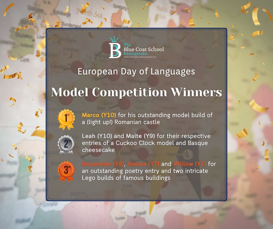 🎊The MFL team are... - The Blue Coat School Basingstoke | Facebook