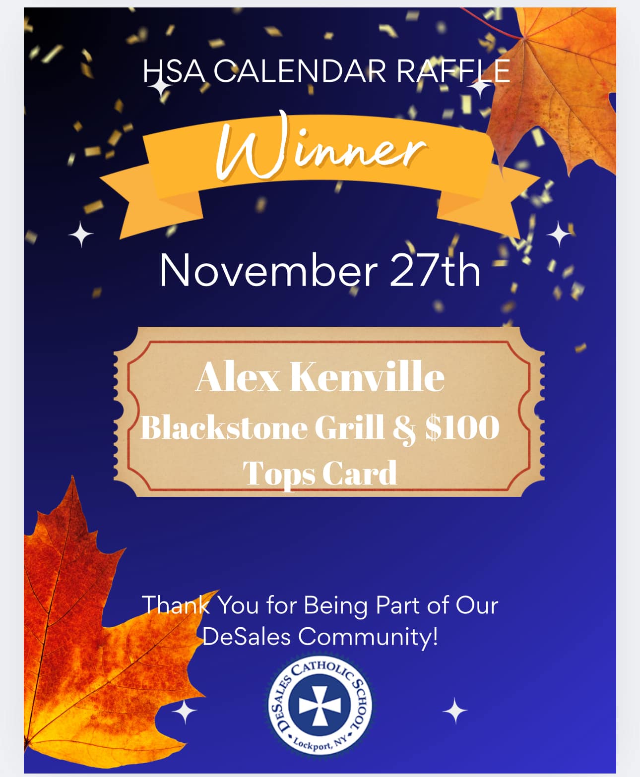 DeSales Catholic School | Lockport NY