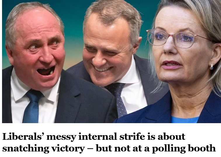 Labor - Liberal strife is really about winning – but not elections One ...