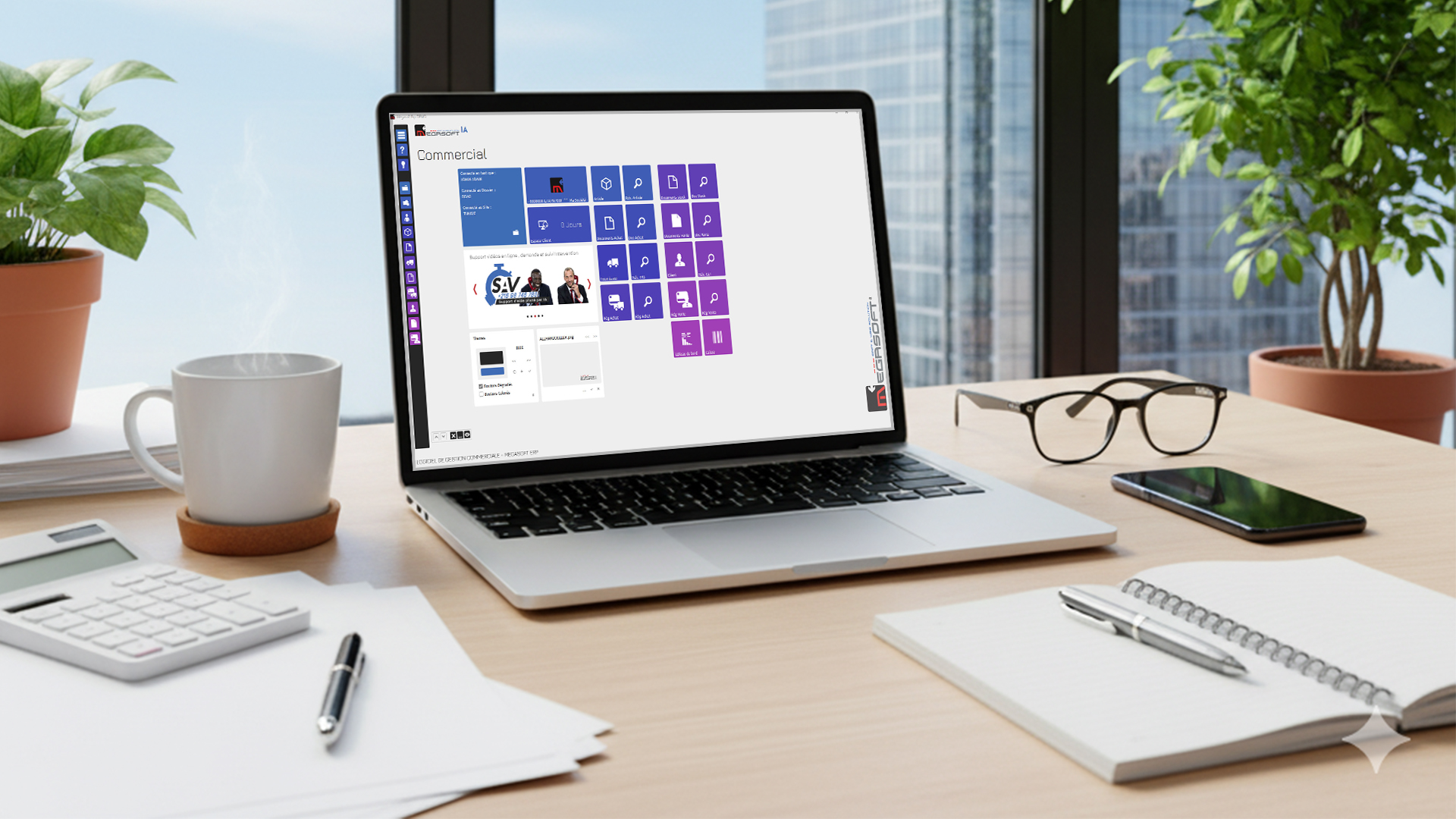 Logiciel de gestion commerciale - Megasoft Erp | Moknine