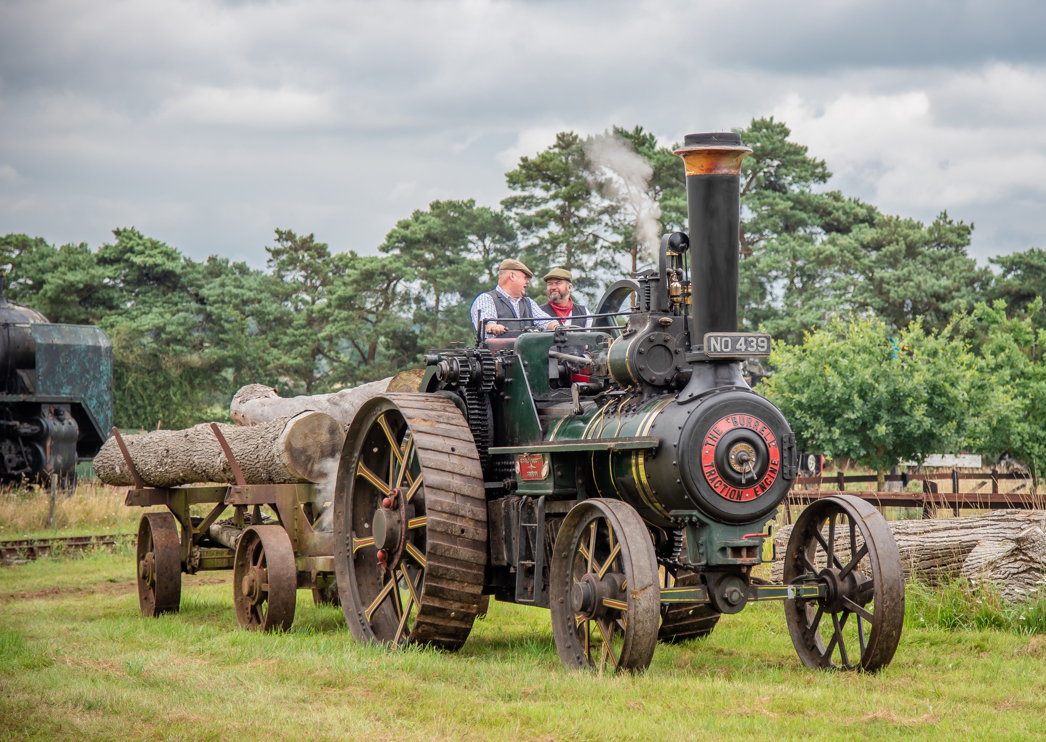 Eyes - Trundling around the Weeting Rally site during a photo charter a ...