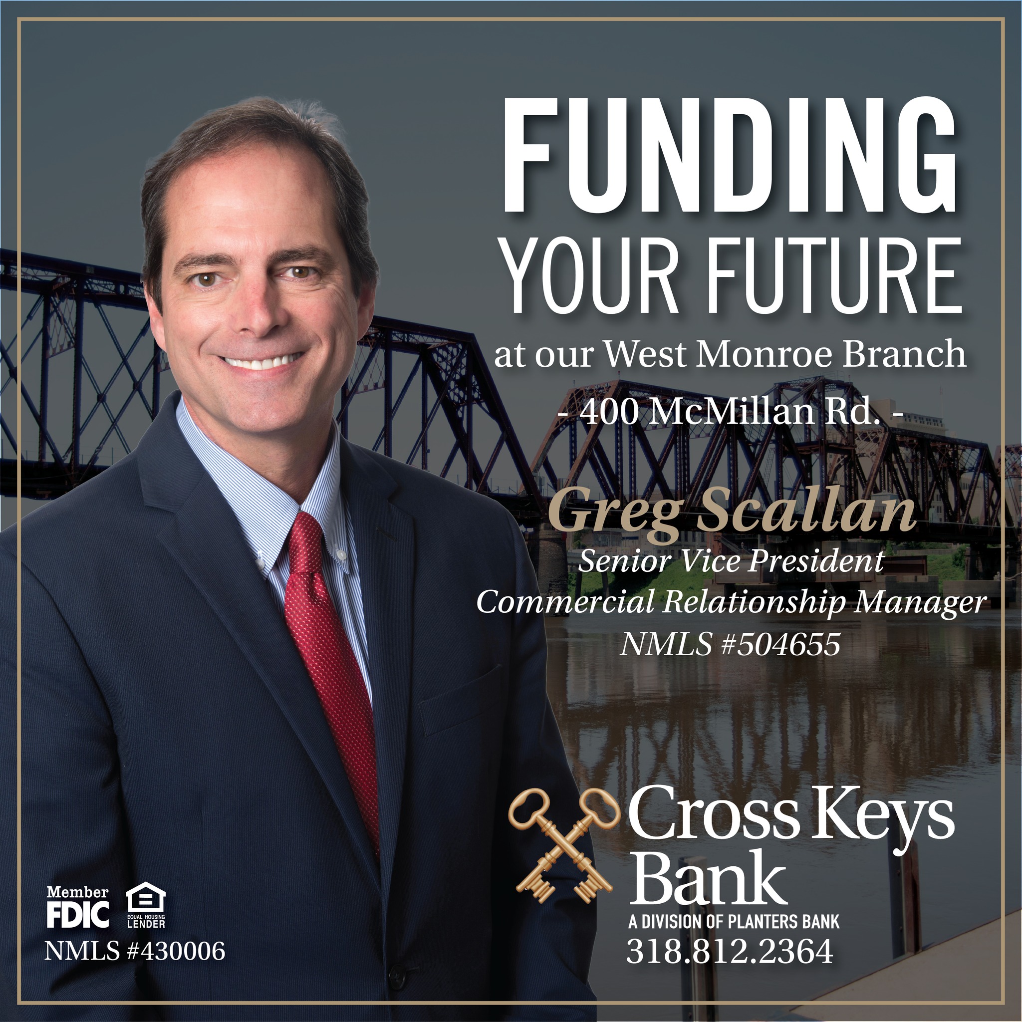 Meet Greg... - Cross Keys A Division of Planters Bank | Facebook