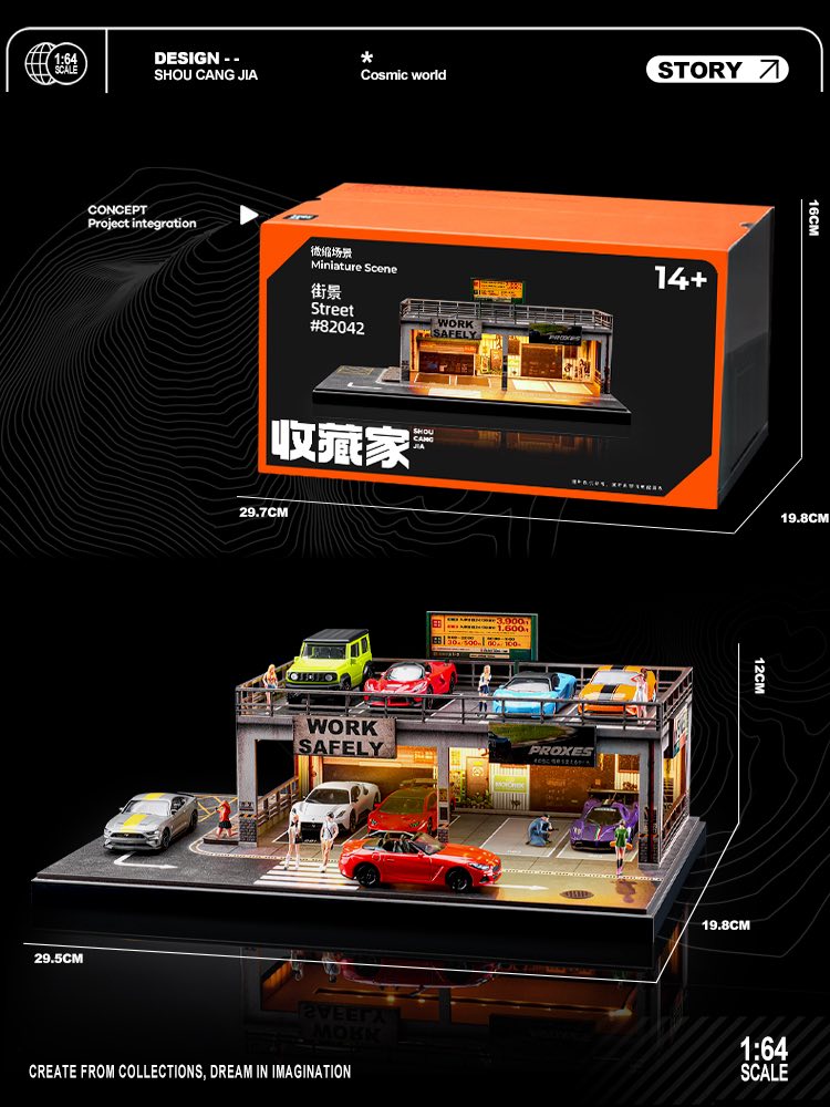 🔽PREORDER🔽 (50% Deposit) 🆚251107=SCJ=1:64=Diorama🆚 SCJ-82042