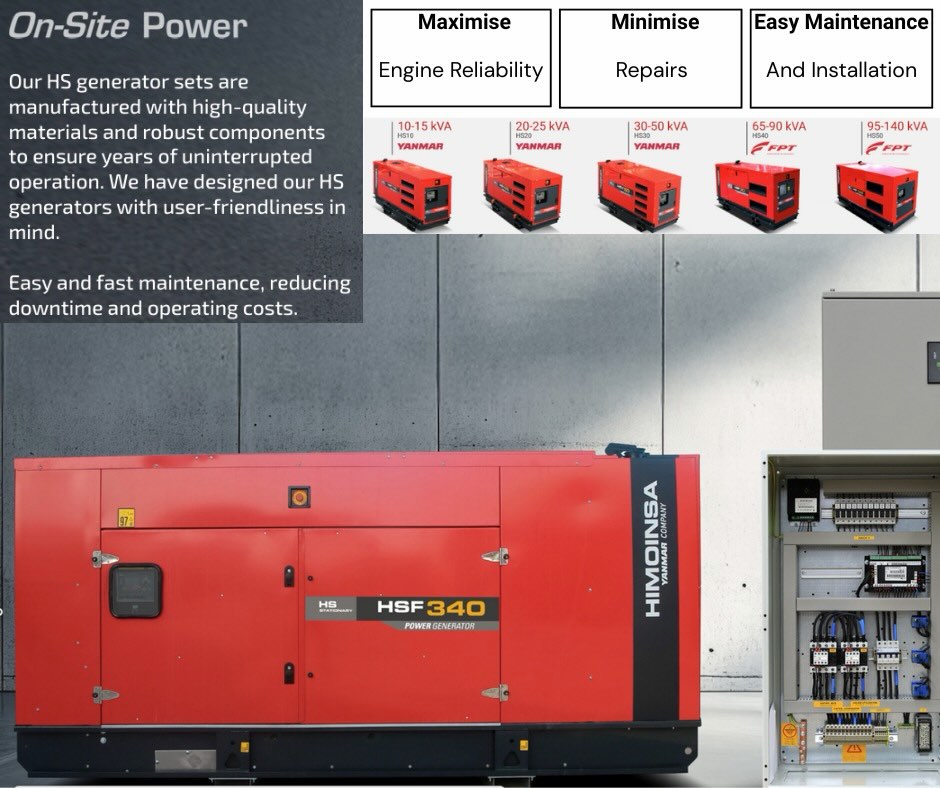 Merlin Generators | North Scarle