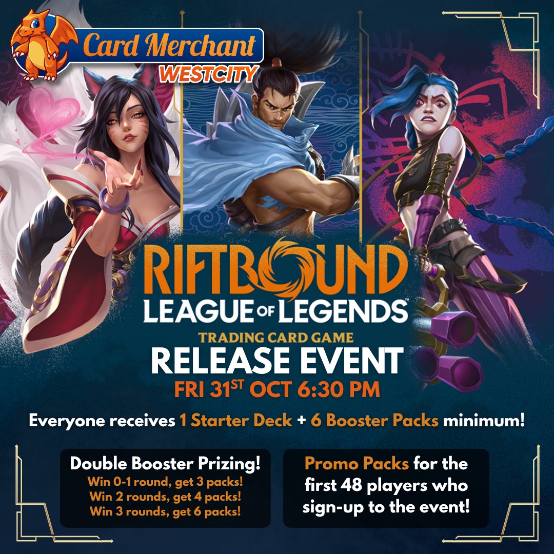 Card - Riftbound is releasing this Friday, and we've got a supersized ...