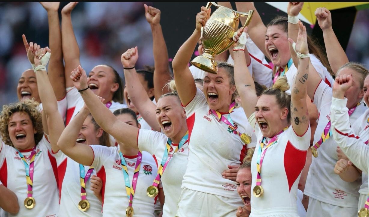 Paul - Mega proud of the Red Roses, after dominating the women’s rugby ...