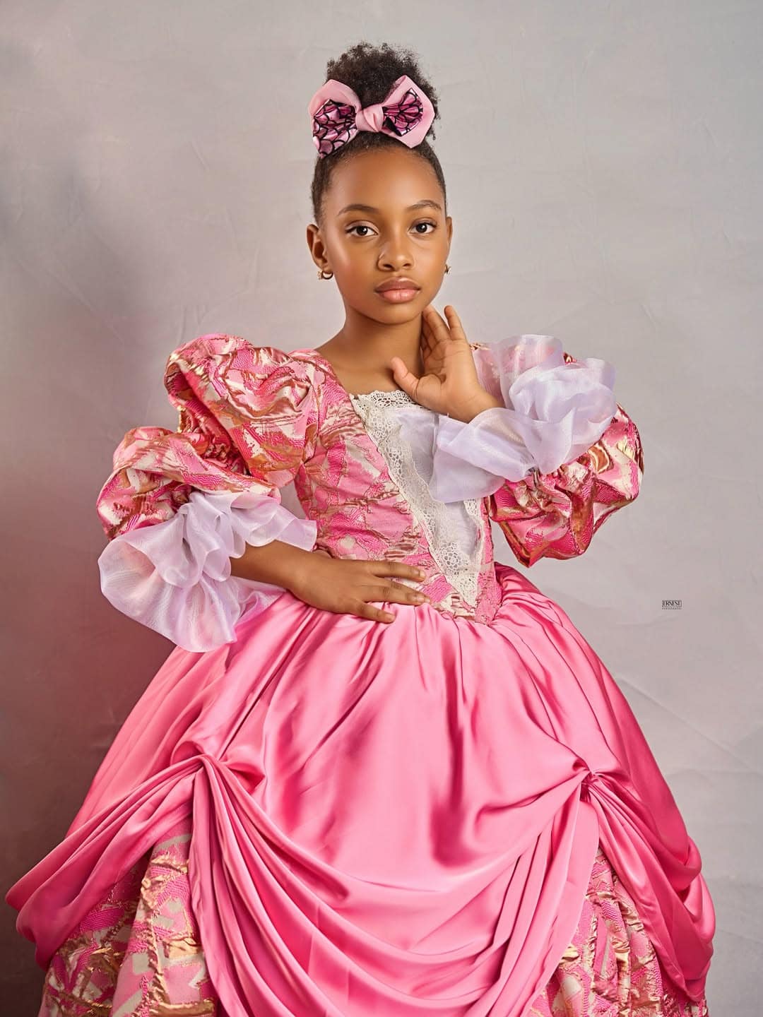 designer princess dress Cutie. This is the Original by Fashion Prudent Gabriel NWOT Forever 21 Sz 60%Polyester 40%Nylon ShellB Pink Size:18+$30 material-Silk