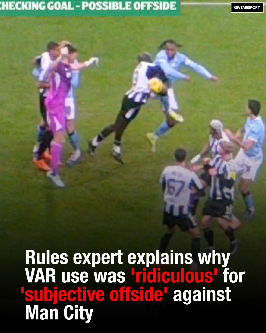 GiveMeSport - The offside call has left many baffled 😳 Find out more 👇️ ...